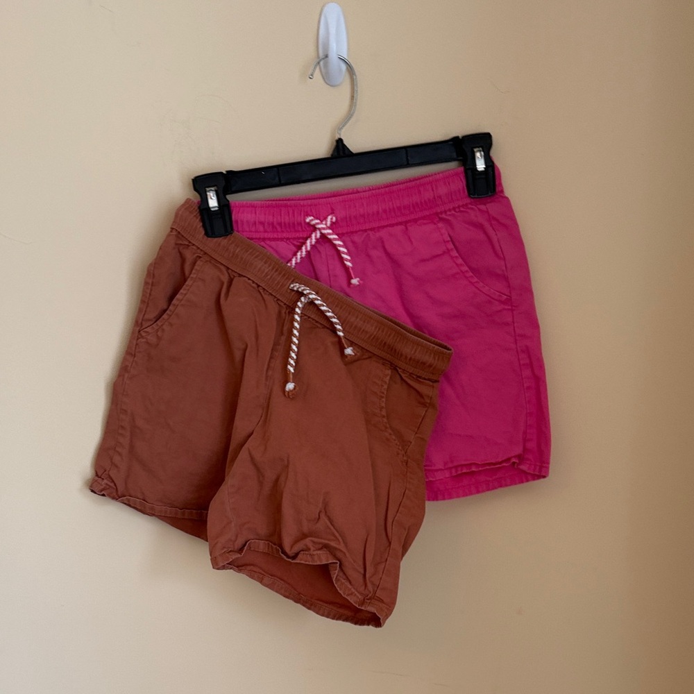 Cat & Jack Kid’s Pink and Brown Shorts
